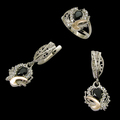 Предлагаем широкий модельный ряд элегантных ювелирных украшений из серебра собственного производства